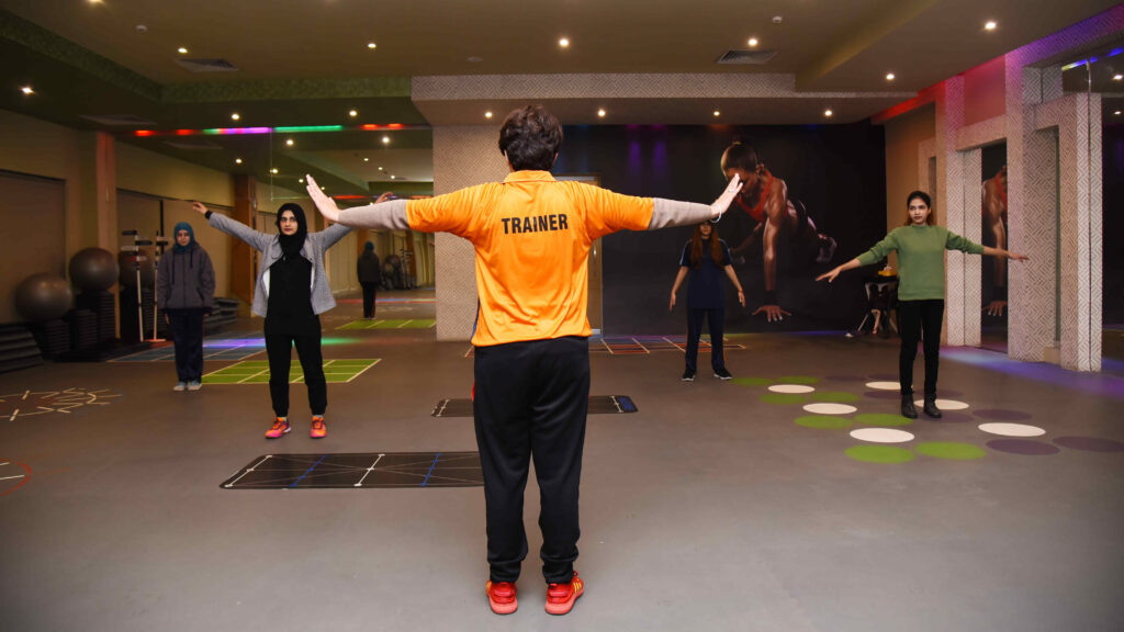 Ladies Gym and aerobics at Circle Club
